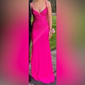 Pink prom/formal dress